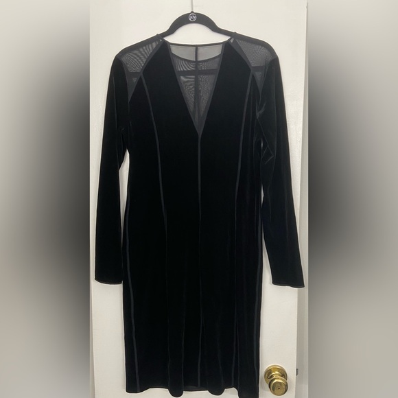 NWT Wolford Velvet Blake Dress Black Size 12 - Picture 3 of 9